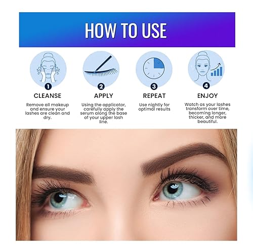 Miniatura 2 de RadiantCharm - Suero para el crecimiento de pestañas  Ingredientes 100% naturales no irritantes  Libera el poder de las pestañas deliciosas con