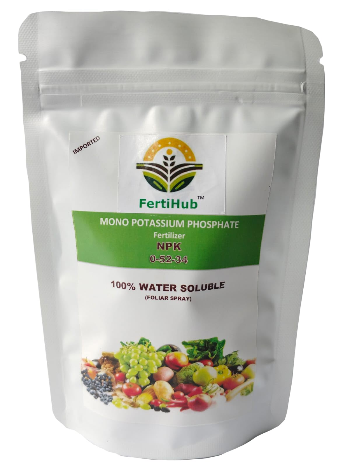 FertiHub NPK 00 52 34 Micronutrient Water Soluble Fertilizers for Plants Growth 200 gm (Foliar Spray) (NPK 00-52-34-200 gm) (B0D9TVLCTM) Amazon Price History, Amazon Price Tracker