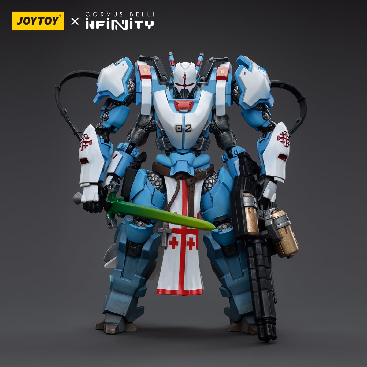 JOYTOY Figurka 1/18 PanOceania Rycerz Grobu Świętego, 10 cm (4") kolekcjonerskie figurki z akcji