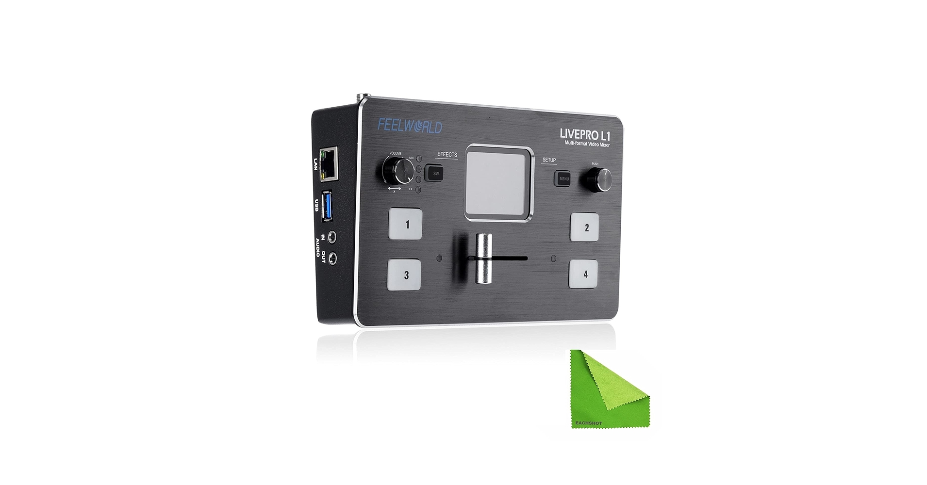 Amazon | FEELWORLD LIVEPRO L1 V1 マルチカメラ ビデオ ミキサー