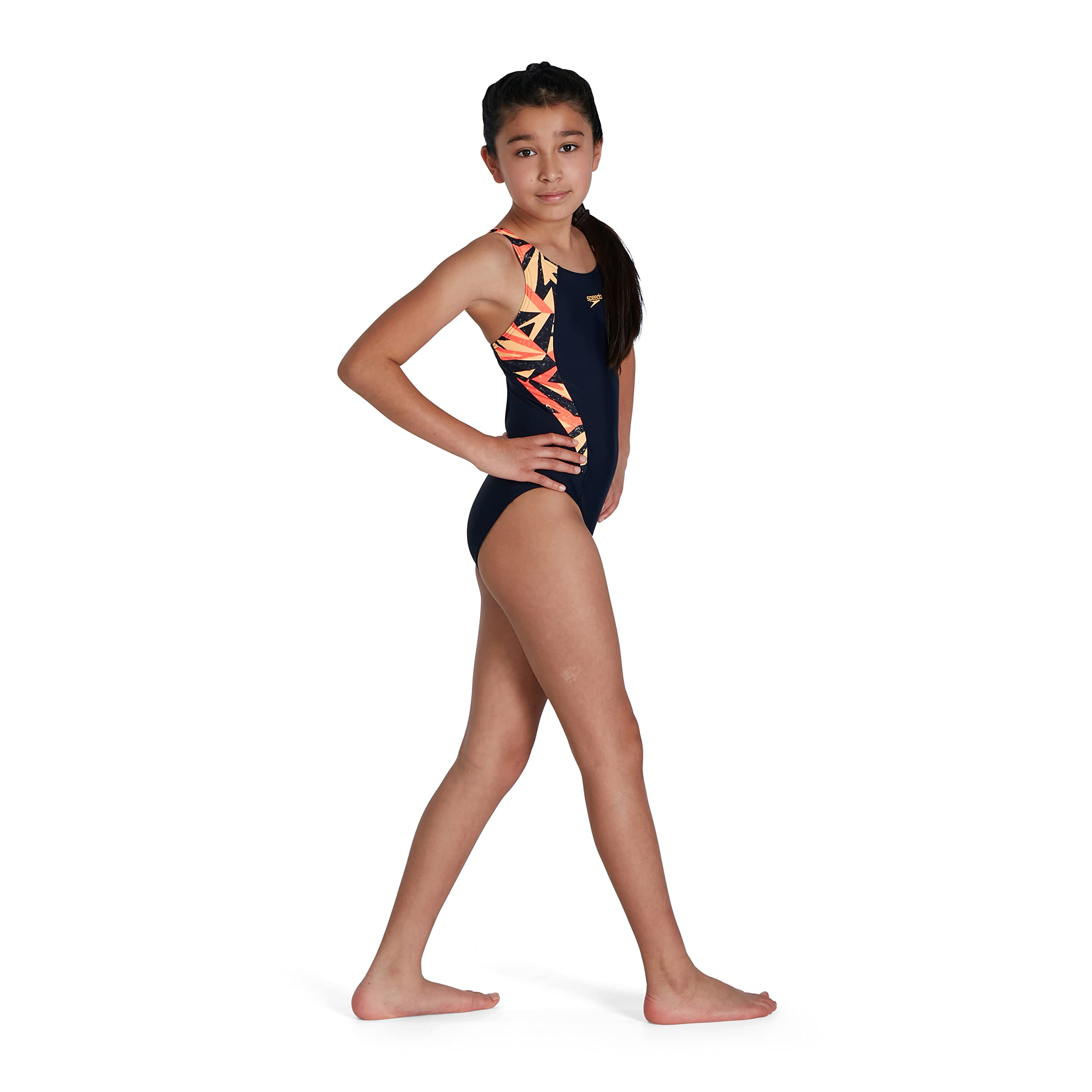 Speedo HyperBoom Splice Muscleback Costume Intero Bambina
