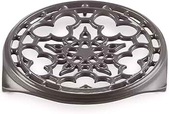 ルクルーゼ ラウンドトリべット ホワイト 新品 新品】ル・クルーゼ ラウンド・トリベット 鍋敷き シャイニー