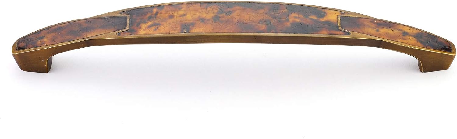 Schaub 992-8-PEN/ED Tiger Penshell Collection 8" Pull - Estate Dover