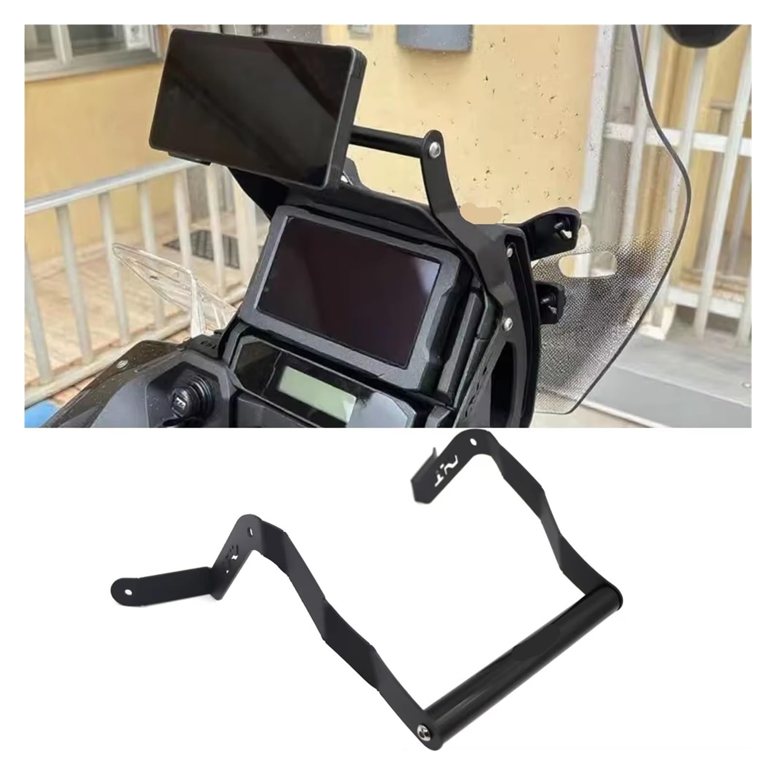supporto navigazione moto Per NT1100 2025 Supporto Per Telefono Cellulare Navigazione GPS Per Moto Fisso In Alluminio(22mm)
