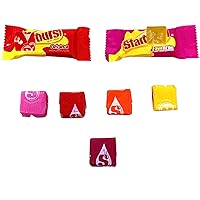 Vista 2 de Star Burst Original Chewy Candy 6 libras Star Burst Original Soft Chews Caramelos de frutas Paquete surtido de tamaño familiar a granel