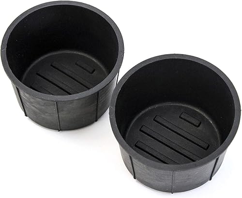 Miniatura 5 de Reemplazo de inserto de portavasos trasero para Ford F150 09-14 equipado con consola central de flujo a través (1 par)