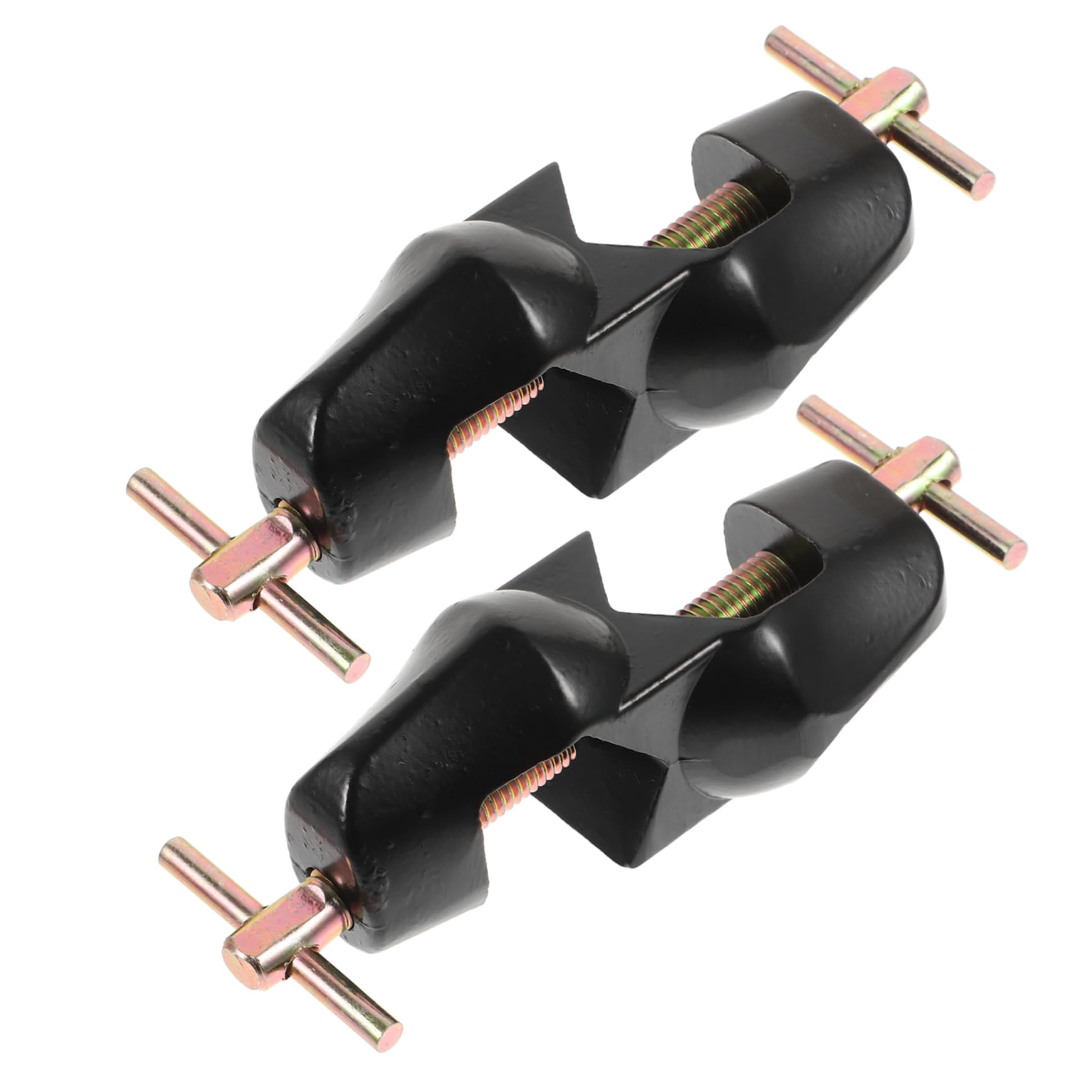 COSMEVIVI Lab Clamp Holder 2pcs Cross Clamps for Laboratory Stand Clamp Boss Head Rod Sturdy Grip Support Clamps