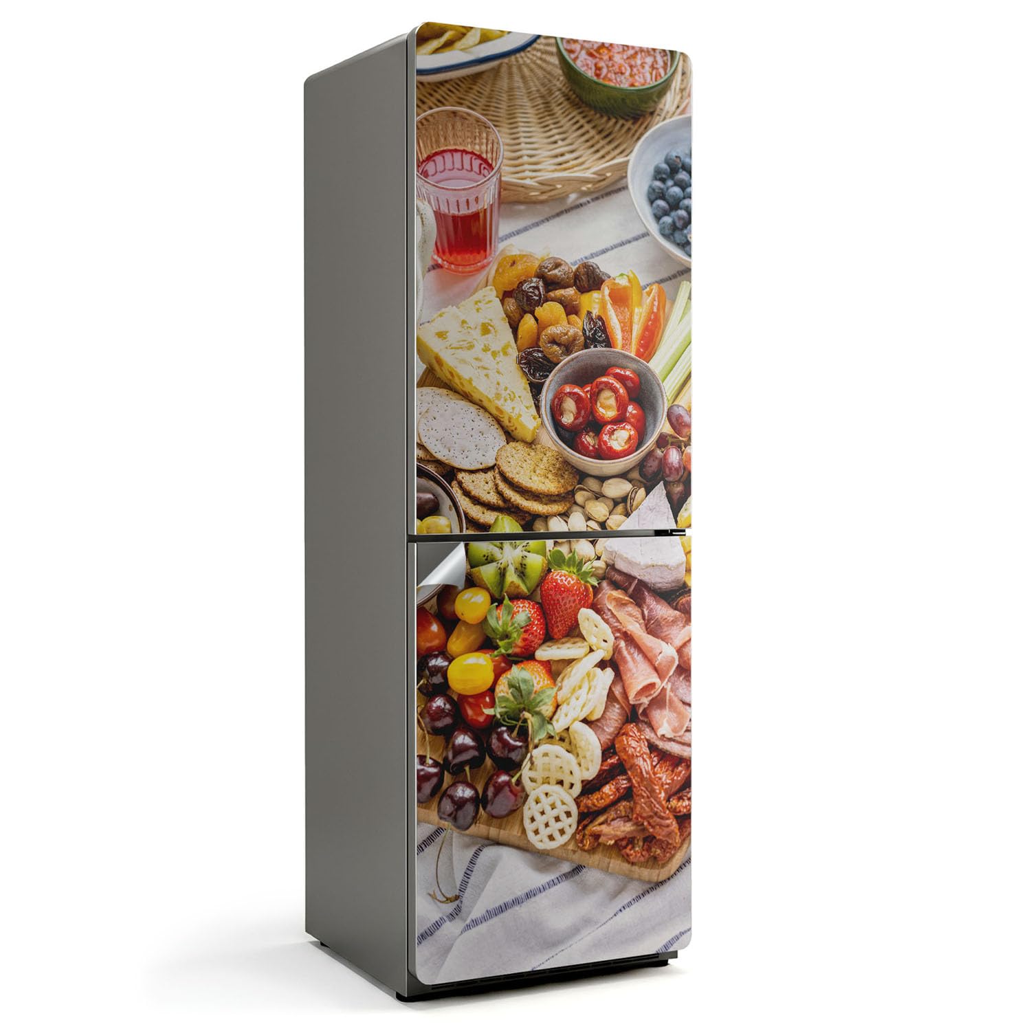 Autocollants pour frigo 60x180 cm anti tache graisse
