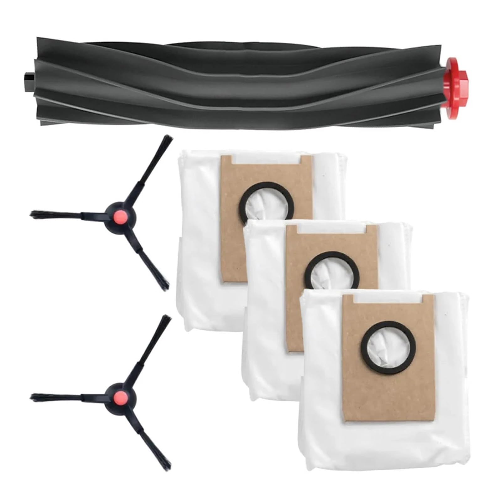 Compatible for Eufy Robotic Vacuum Cleaners, Maintenance Kit with Main Roller, Side Brush & Dust Bags for E20 Model