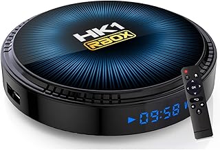 Android 11.0 TV Box 4GB RAM 64GB ROM TV Box HK1 Box Amlogic S905W2 64-bit Quad Core with Dual Wi-Fi 2.4G/5.0G, BT 4.0/ 3D Ultra HD 8K/ H.265/ 100M LAN Smart TV Box