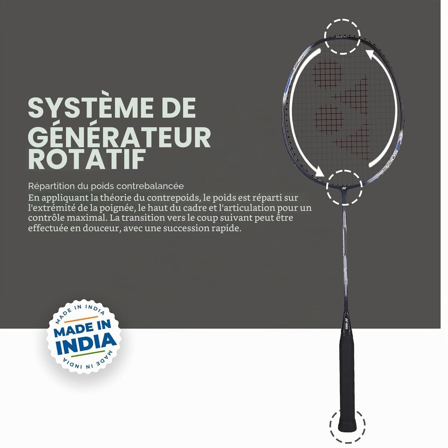 Yonex Astrox Attack 9 Raquette de Badminton