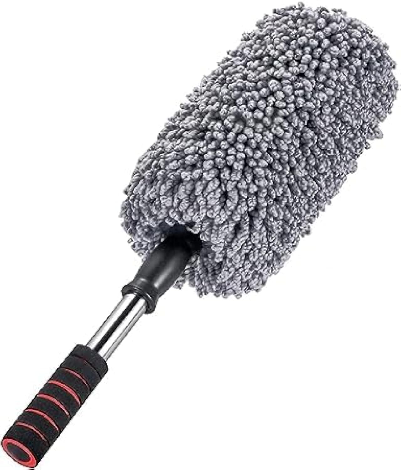 GOOLSKY Super Soft Microfiber Car Duster Exterior with Extendable Handle, Car Brush Duster for Car Cleaning Dusting