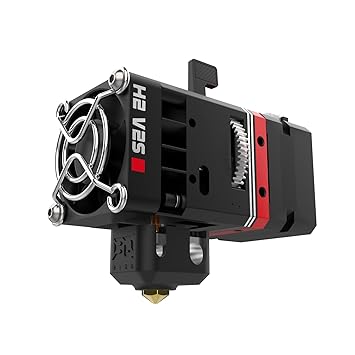 BIQU H2 Extruder, V2.0 New Upgraded Dual Gear Extruder, Smooth Not Easy to Block 3D Printer Direct Extruder 1.75mm Filament for BIQU B1, Creality Ender & CR Series Printers, CR-10S Pro, Anycubic