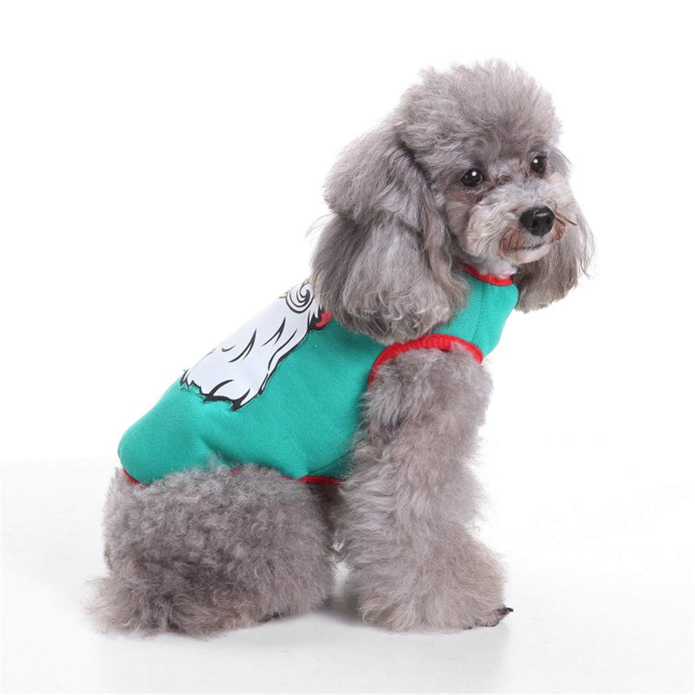 Ulalaza Halloween Pet Dog Costumes Policeman Prison Suit Clown Style Puppy Clothes Pet Supplies
