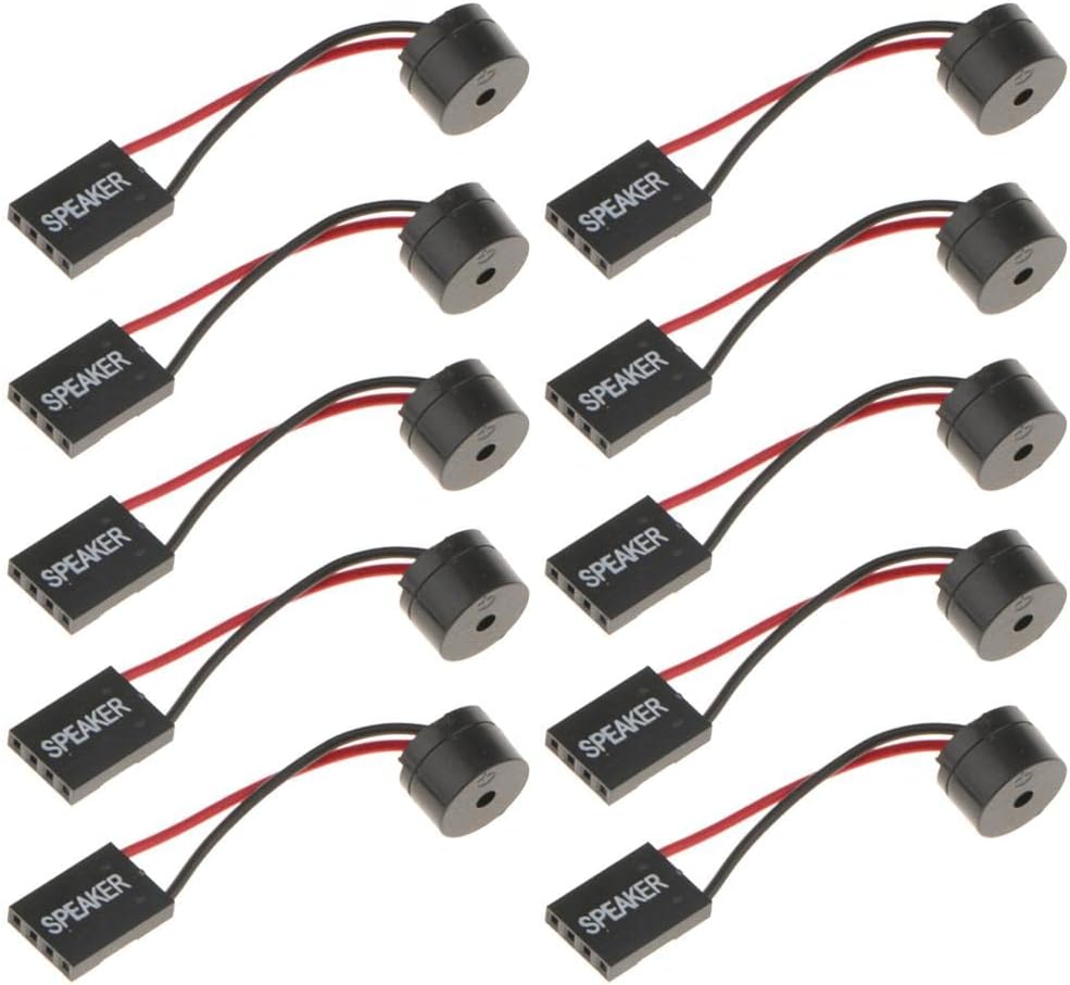 10x Mainboard Computer PC Internal Speaker Motherboard CPU Case Alarm Buzzer