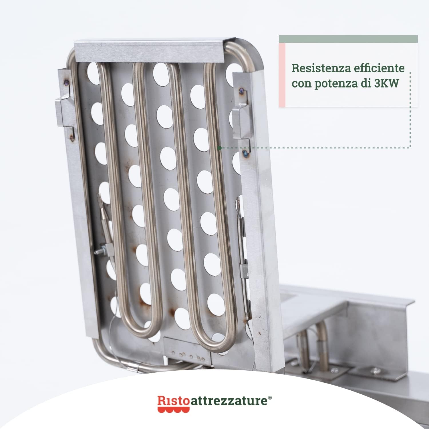 Friggitrice Elettrica Singola Vasca, Professionale in Acciaio Inox - 10 Litri, Capacità Olio 6 Litri Friggitrice Elettrica Singola Vasca, Professionale in Acciaio Inox - 10 Litri, Capacità Olio 6 Litri