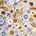 Produktbild 45 Stück schöne Blumendichtung Album Briefpapier Aufkleber Paket geschrieben Kawaii Planer Aufkleber Scrapbooking Briefpapier Schulmaterial