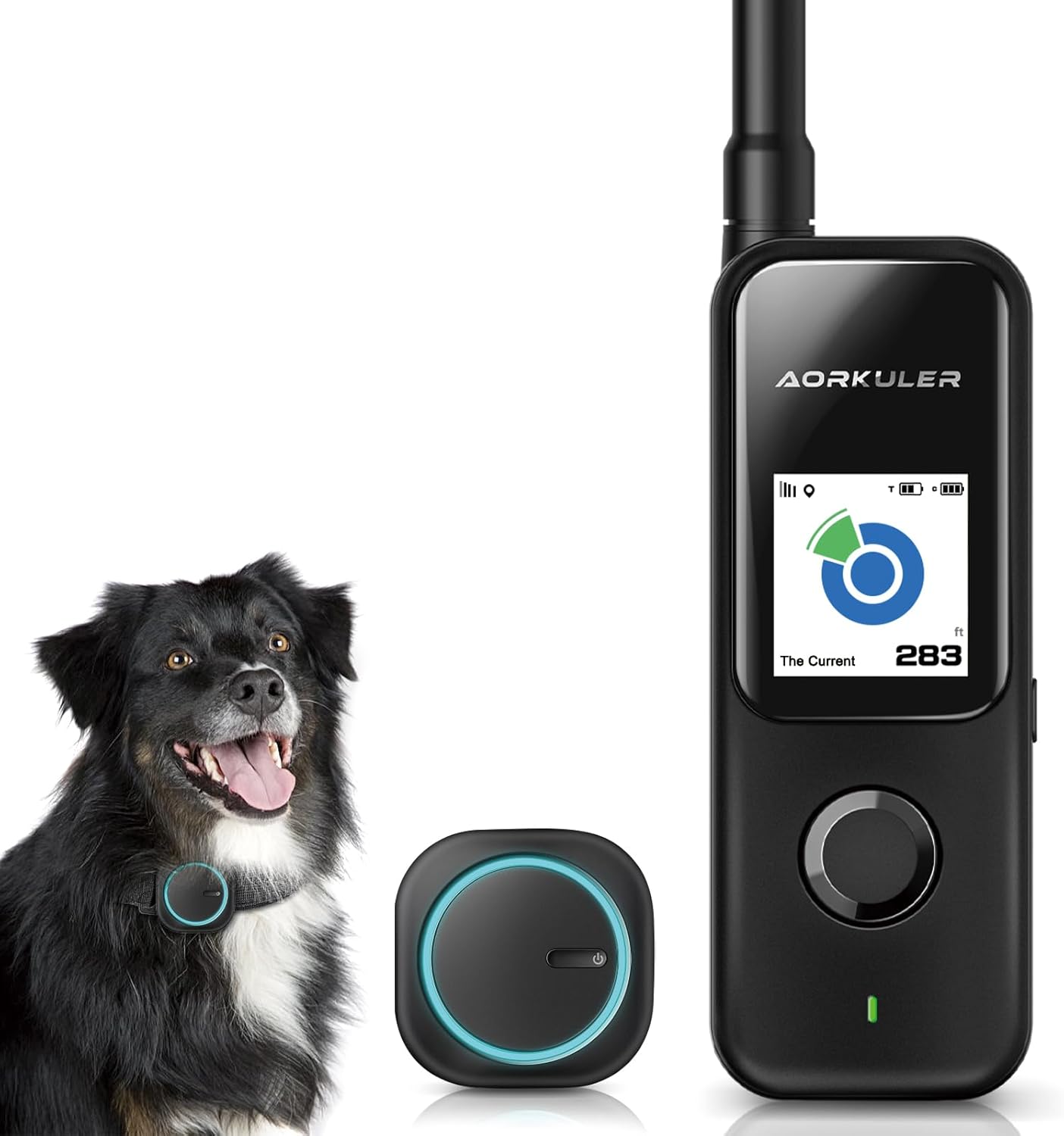 GPS Tracker Dog Collar for No Cell Service Rural Area, Dog