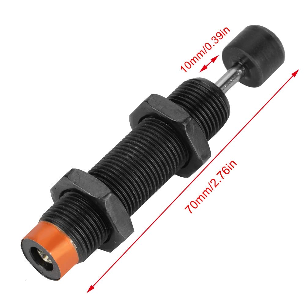 Image secondaire de Amortisseur M12 x 10mm Amortisseur de Pression d'Huile de Course pour Vérin Cylindre Pneumatique AC1210-2