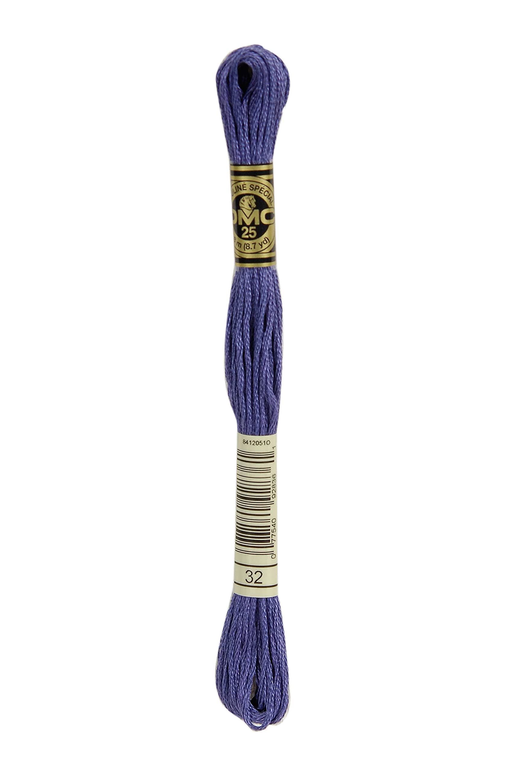 DMC 6-Strand Embroidery Cotton 8.7Yd-Dark Blueberry