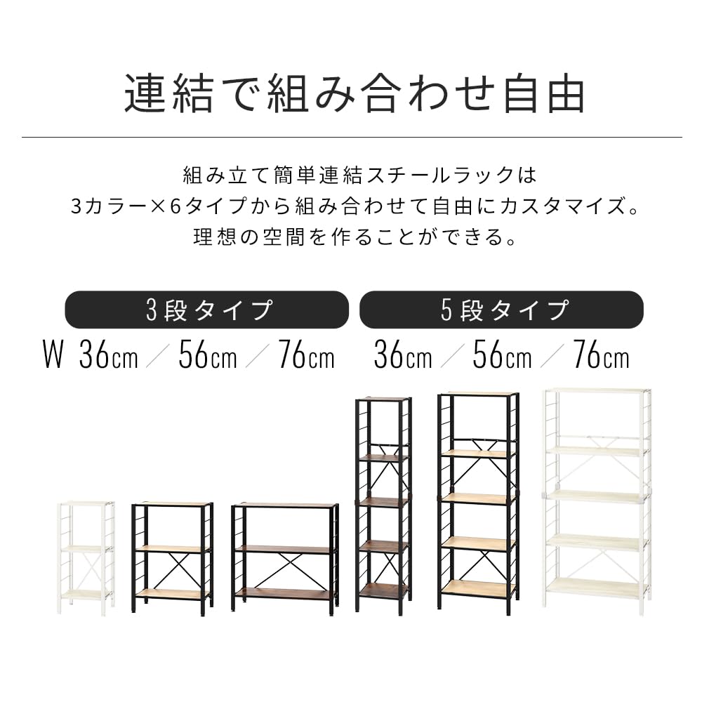 Amazon｜アイリスオーヤマ 組立簡単 連結スチールラック用キャスター