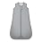 Mosebears Sleep Sack Baby Winter Wearable Blanket with 2-Way Zipper,2.5 TOG Cotton Sleep Sack Unisex (Grey, 18-24 Months)