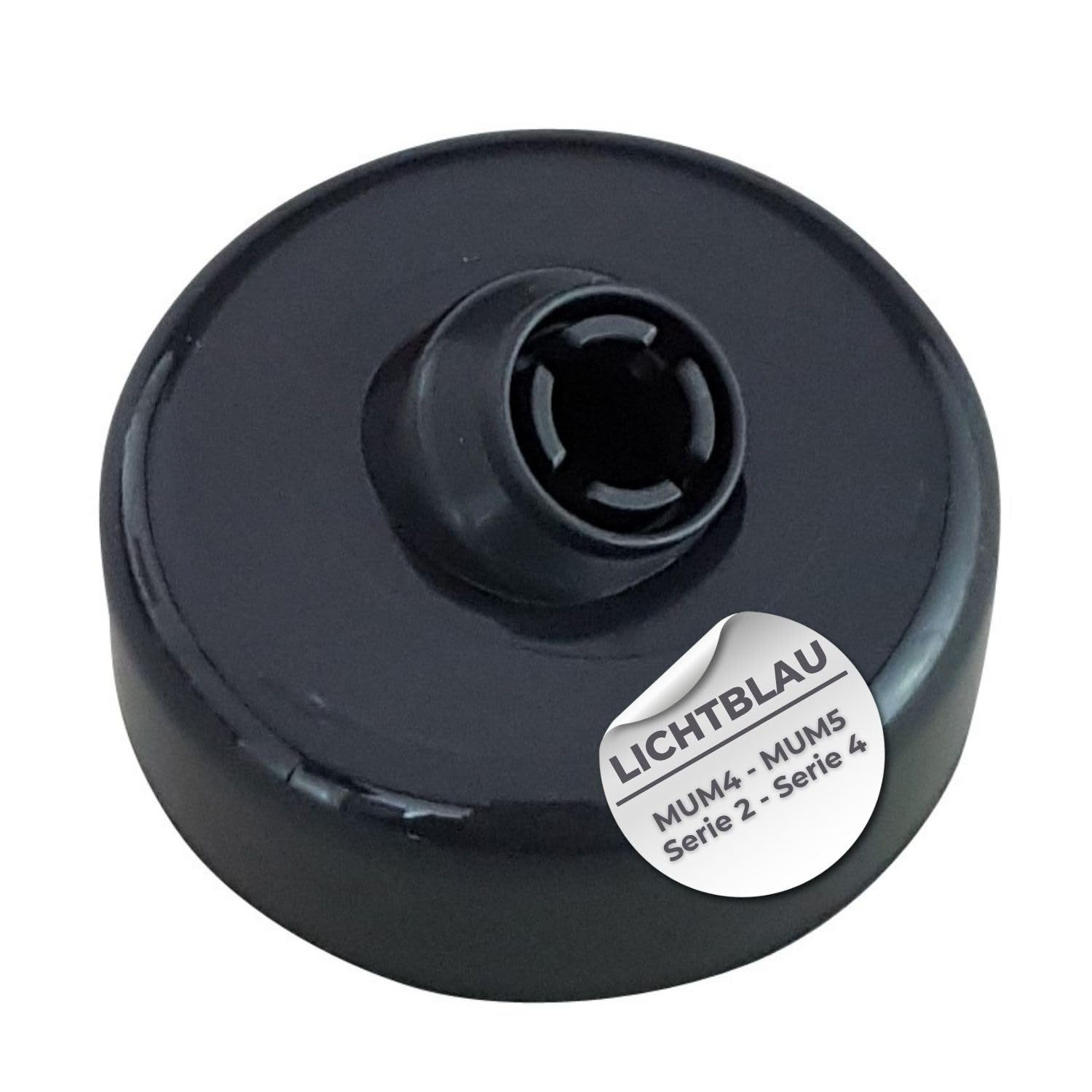 Dough deflector black for the dough hook of the Bosch food processor MUM4 - MUM5.