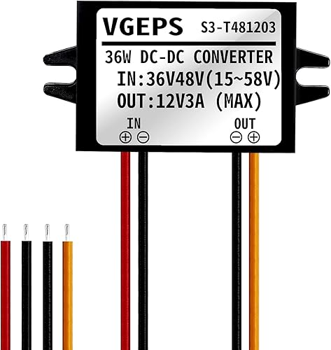 Convertidor descendente de 24V a 12V 1540VCC a 12Vdc 010A MAX 0120W Convertidor de CC a CC Buck Convertidor Transformador Modulador Regulador