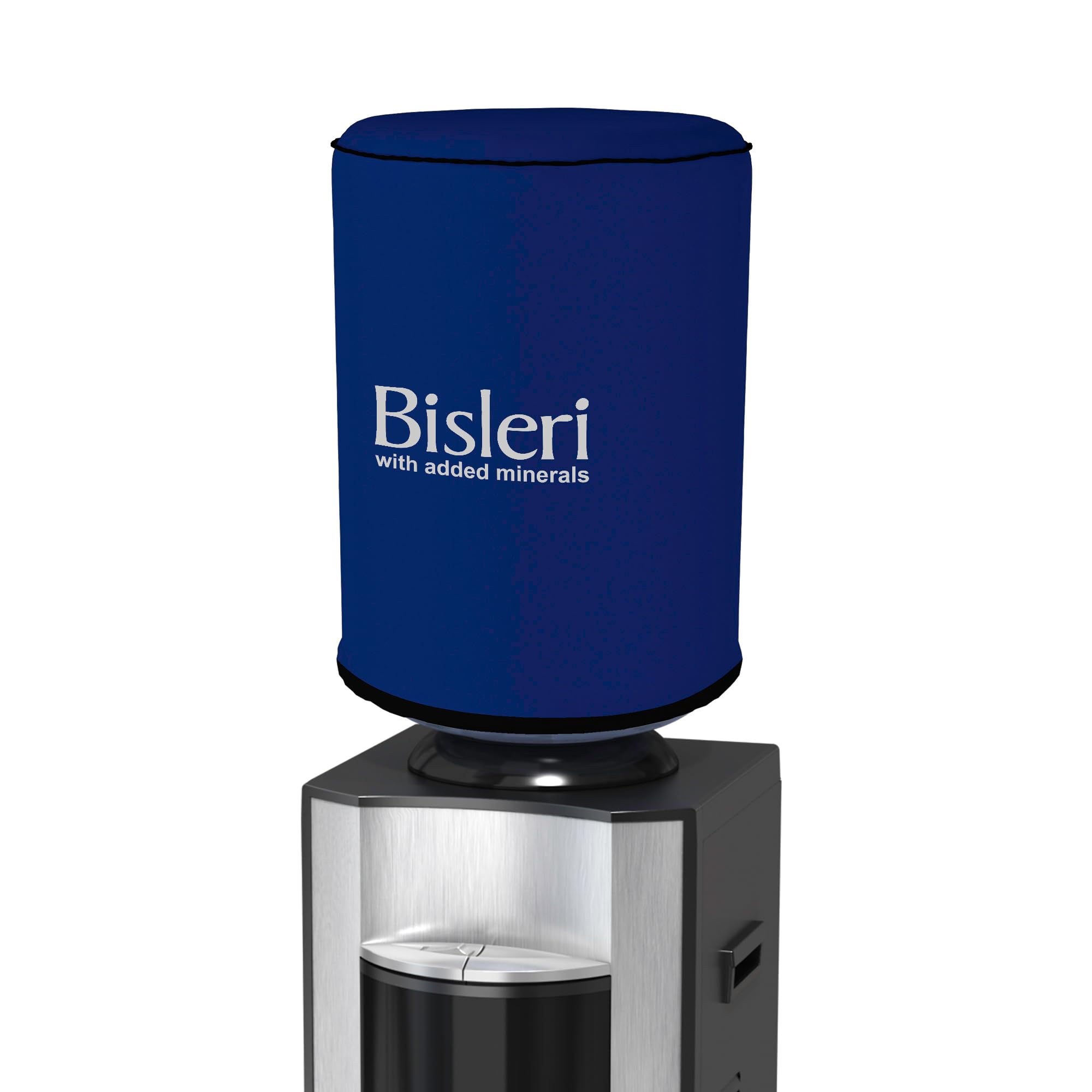 Kuber Industries Camper Cover | Rexine Water Dispenser Cover | Water Dispenser Protective Cover | Dust & Spill Protector Dispenser Cover | Round Water Camper Cover | Blue