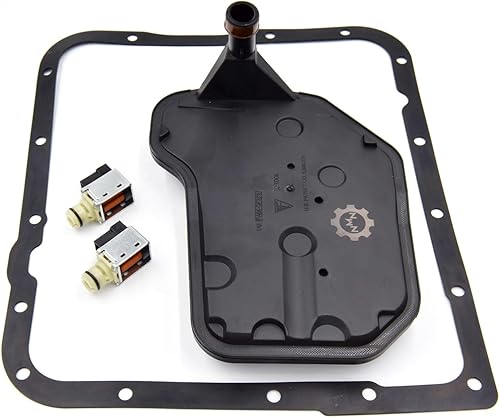 Miniatura 4 de NMN Kit de juntas de filtro de transmisión de solenoide de cambio de precisión 4L60E A B para Buick Cadillac Chevy GMC Reemplazar # 24230298 24208576