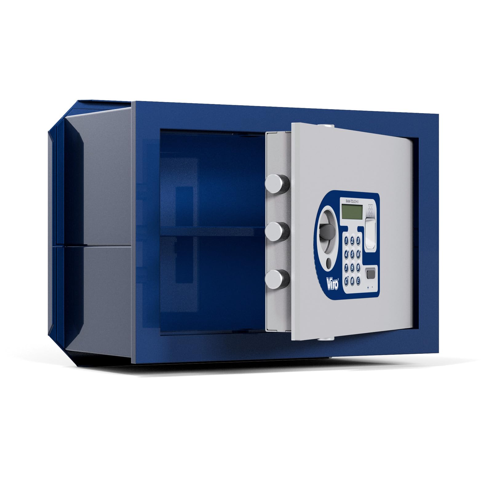Viro - Ram-Touch 2, Cassaforte a Muro con Impronta Digitale, 350x230x205 mm