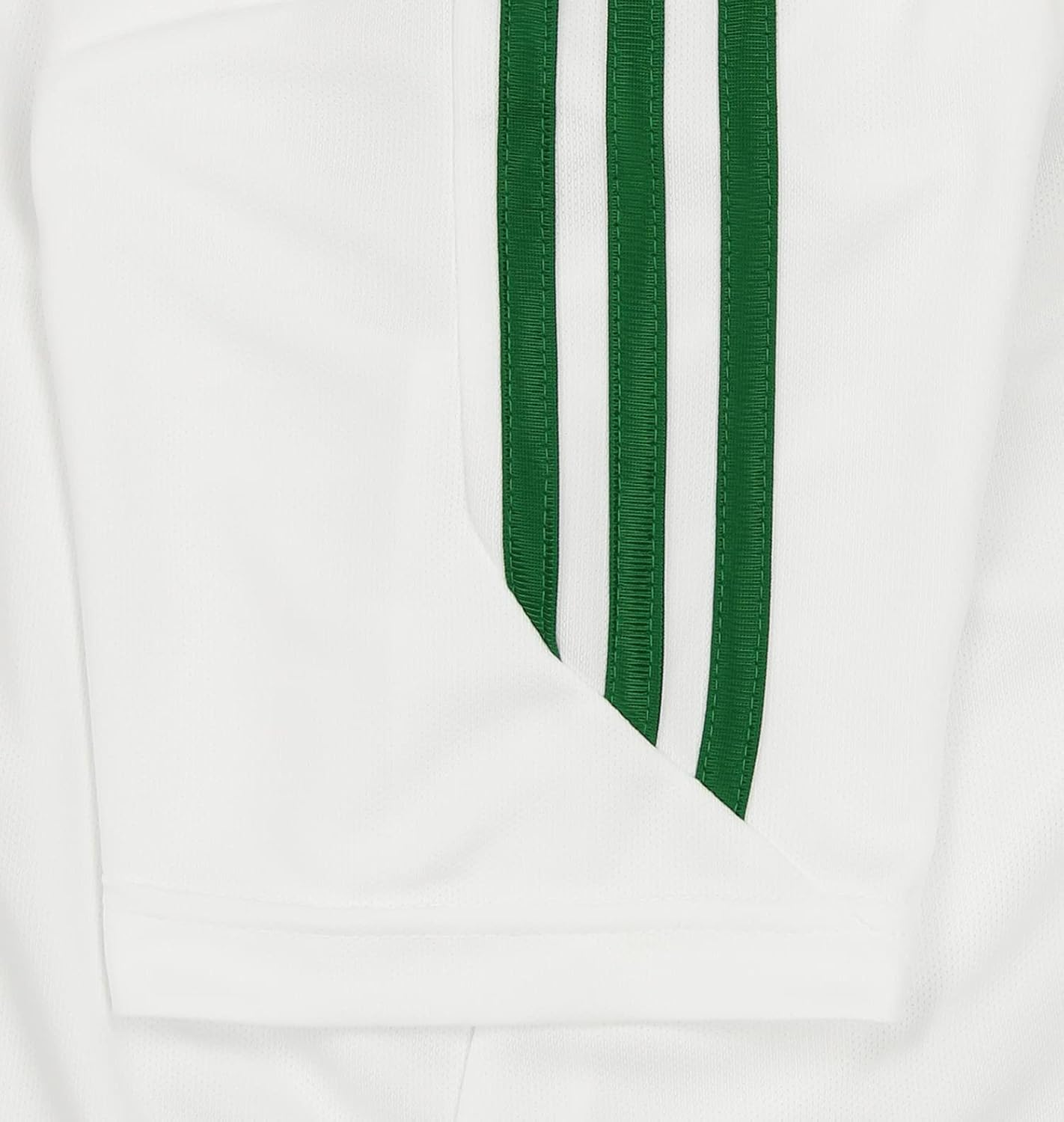 adidas NBA Boys Youth (8-20) Climate Practice Short Sleeve Jersey, White and Green - Image 3