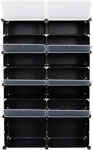 DDOY Organizador de zapatos cajas de zapatos resistentes y transparentes apilables que ahorran espacio contenedores de zapatos a prueba de polvo