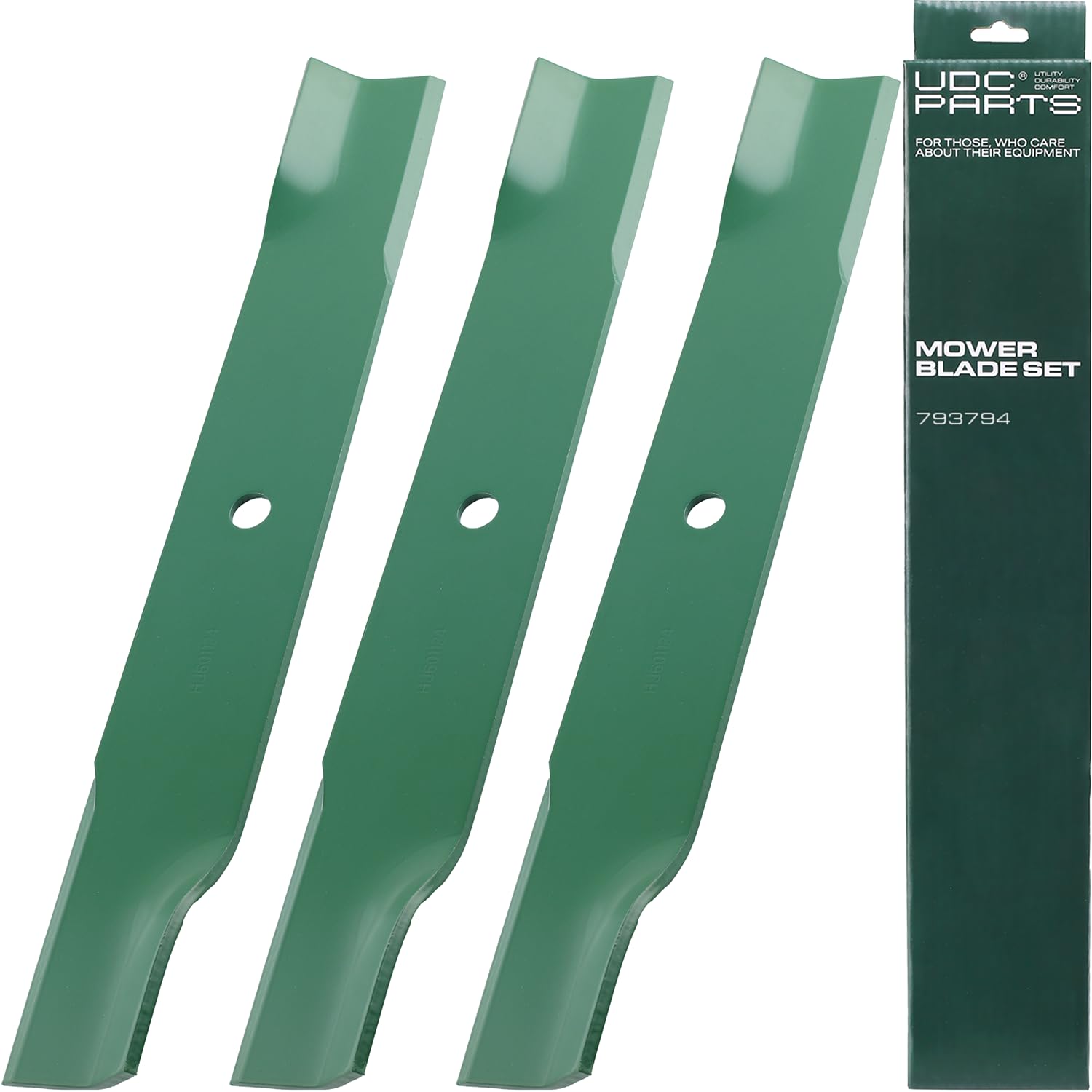UDC Parts 794685 Mower Blades Replacement for Hustler 42 Inch &amp; 60 Inch