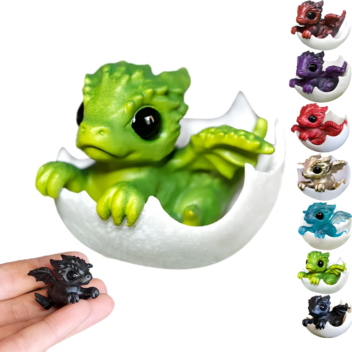 Amazon.co.jp: 新生児ドラゴンインエッグ、3Dプリントドラゴンの卵