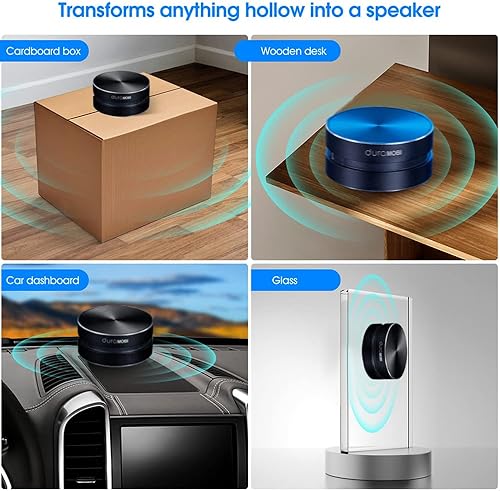 Miniatura 6 de Altavoz inalámbrico BT Mini Conducción ósea Altavoz inalámbrico portátil Sonido de graves estéreo Altavoz portátil creativo Reproductor de música de