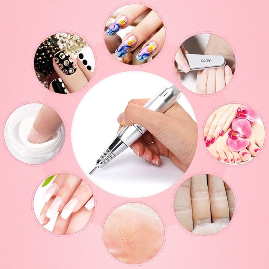 ネイル ケア キット Amazon.co.jp: 電動 ネイルマシン ポータブル マニキュアセット
