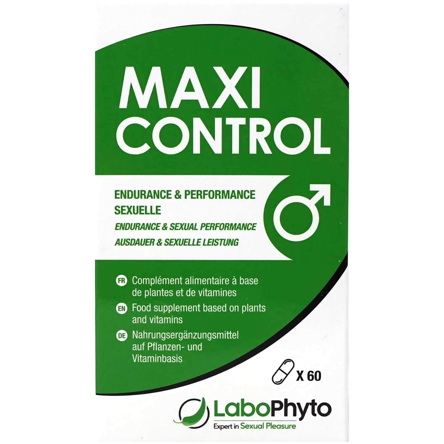Labophyto MaxiControl Retardant pour Éjaculation Précose 60 Gélules