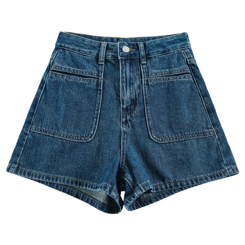 Short amincissant denim femme taille haute idéal pour l'été