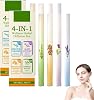4Pcs Herbal Diffuser Pen,Aromatherapy Inhaler Stick,Dual-Action Herbal Purifier Pens,Portable Vaporless Fum Inhaler for Cleanse,Breathing Aid & Oral Freshening, All-Natural Botanicals (2 Box)