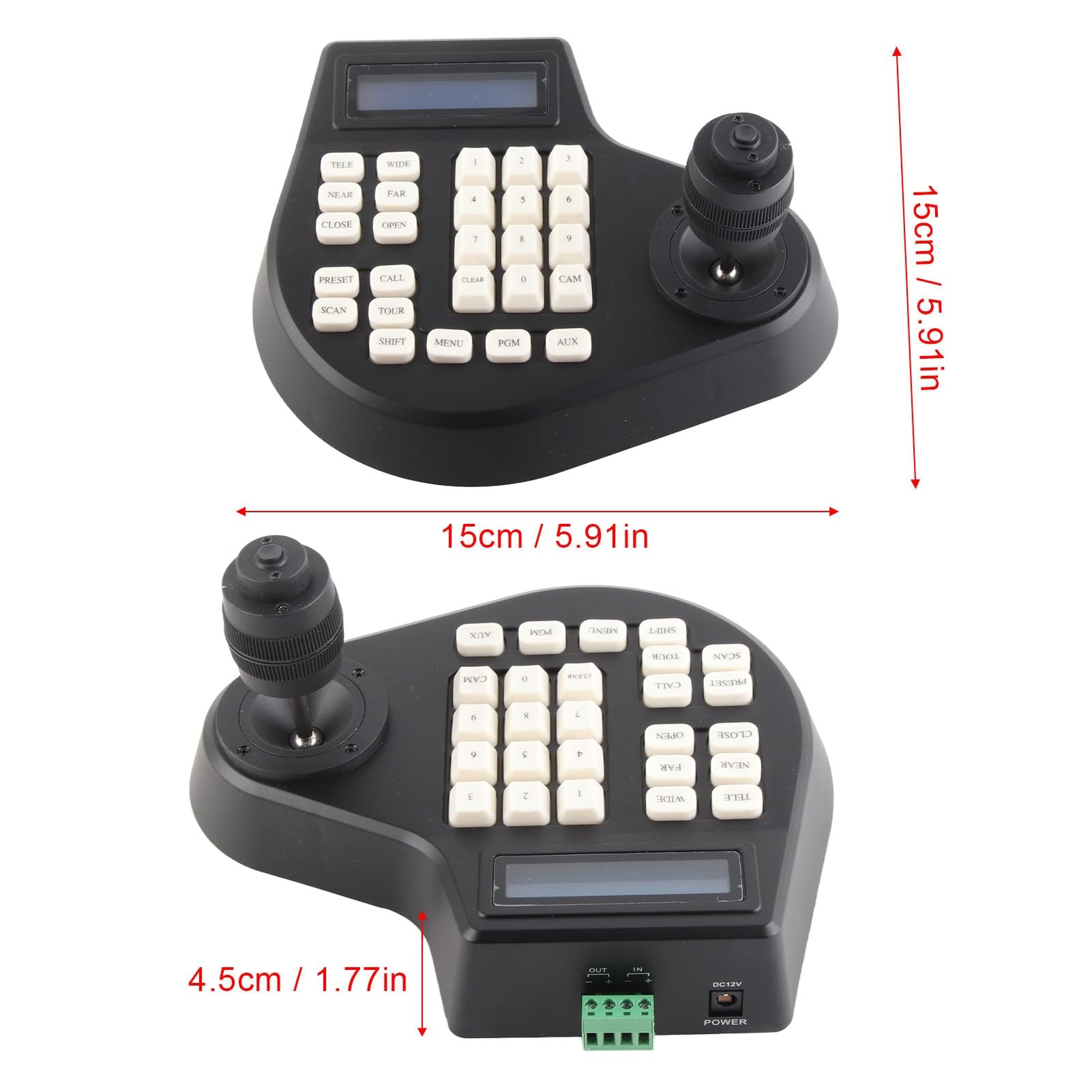 Hsility PTZ Controller 4D PTZ Joystick Controller IP Network Keyboard Hsility PTZ Controller 4D PTZ Joystick Controller IP Network Keyboard