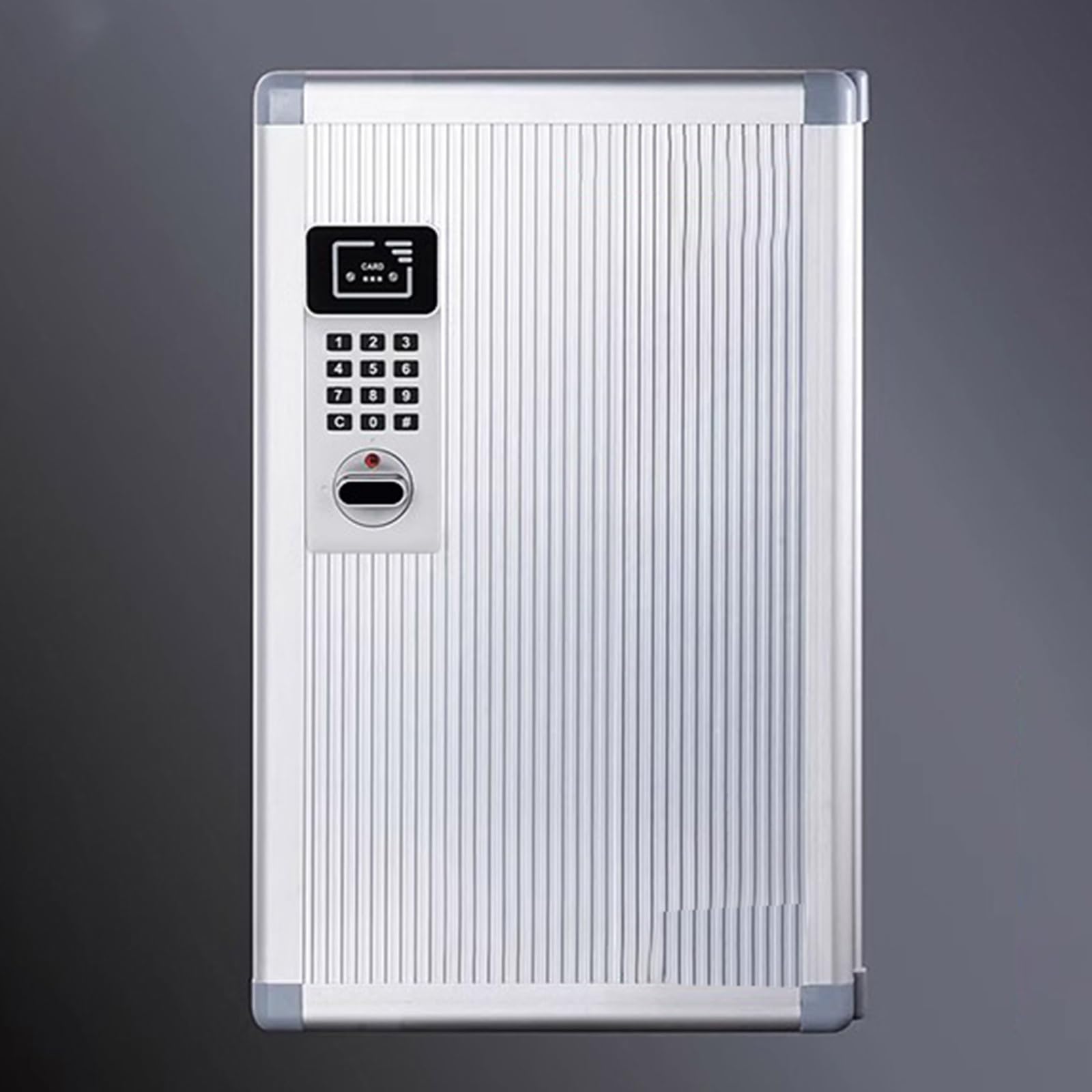 Caja de Seguridad para llaves con Código de Montaje en Pared, Armario para llaves con Etiquetas y 2 Cerraduras Electrónicas con Sensor, para Coche, Oficina, Casa, Garaje, Alquiler de Negocios(24keys(2