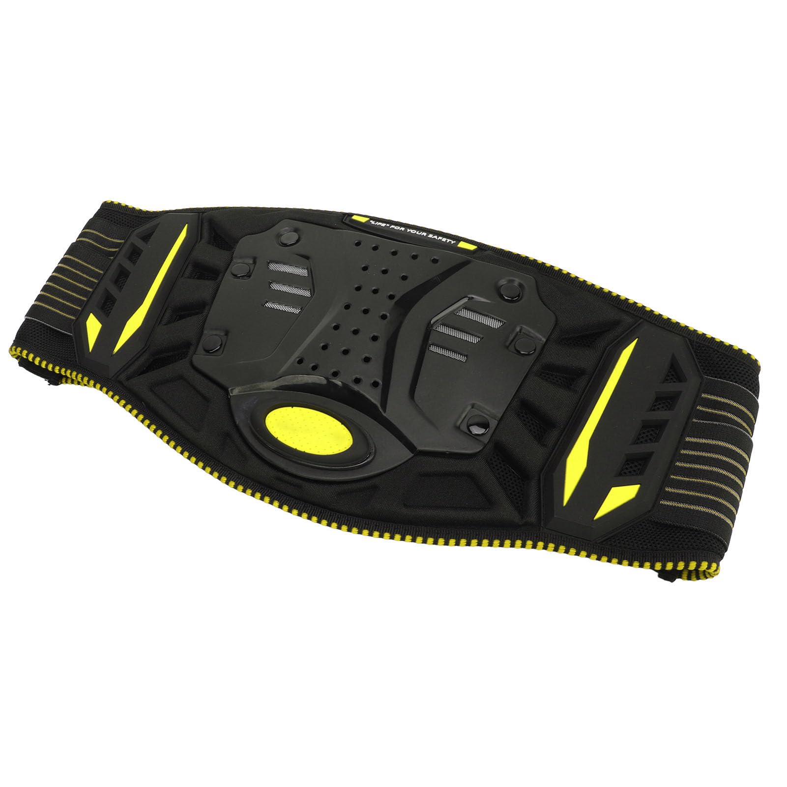 Klanata Impact Resistant Motocross Kidney Belt, Protective Back Support for Off Road Riding, 80x100cm 31.5x39.4in with Adjustable Fit (Small Size)