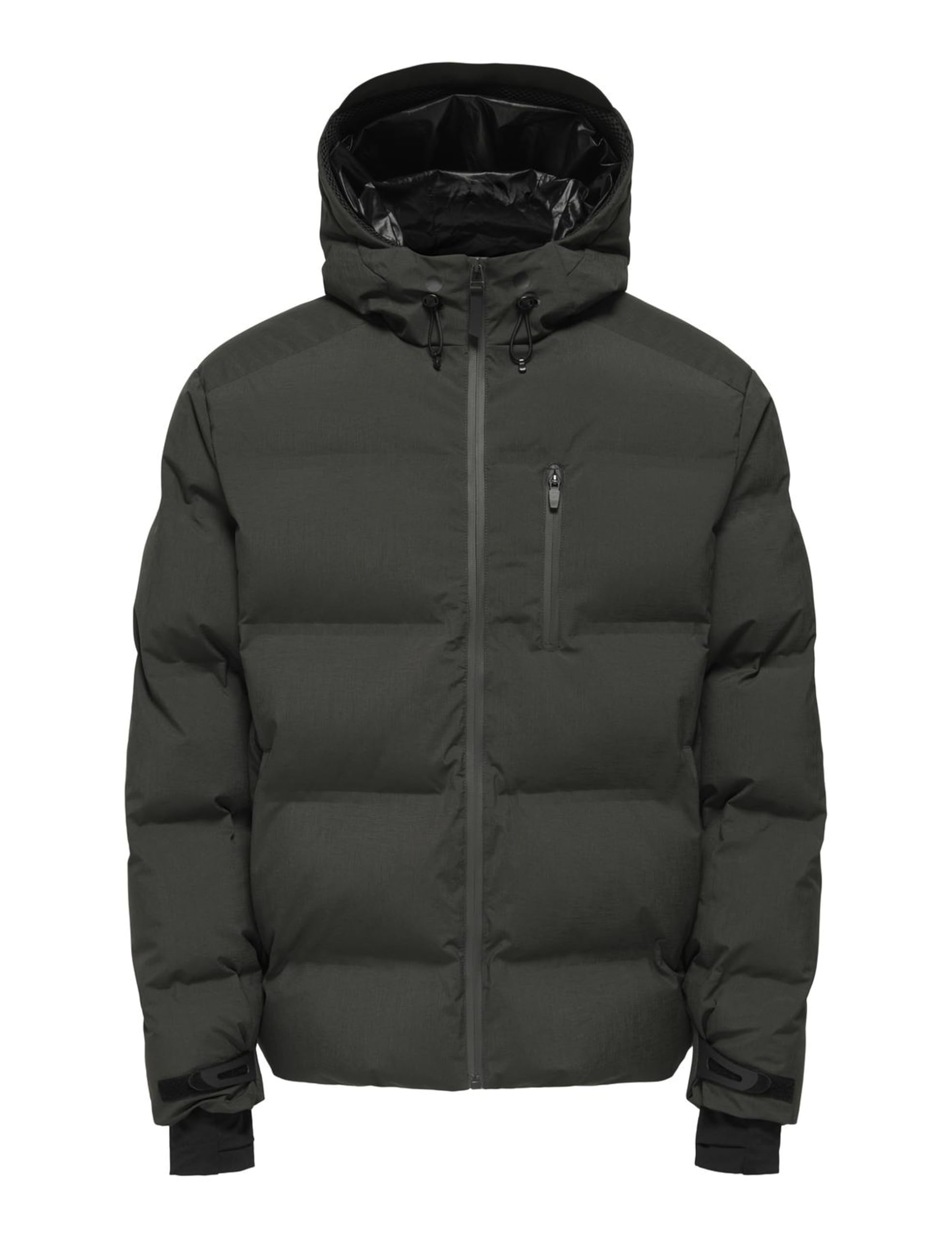 onlgaia boucle bomber otw os 15331099 only jas dark grey melange
