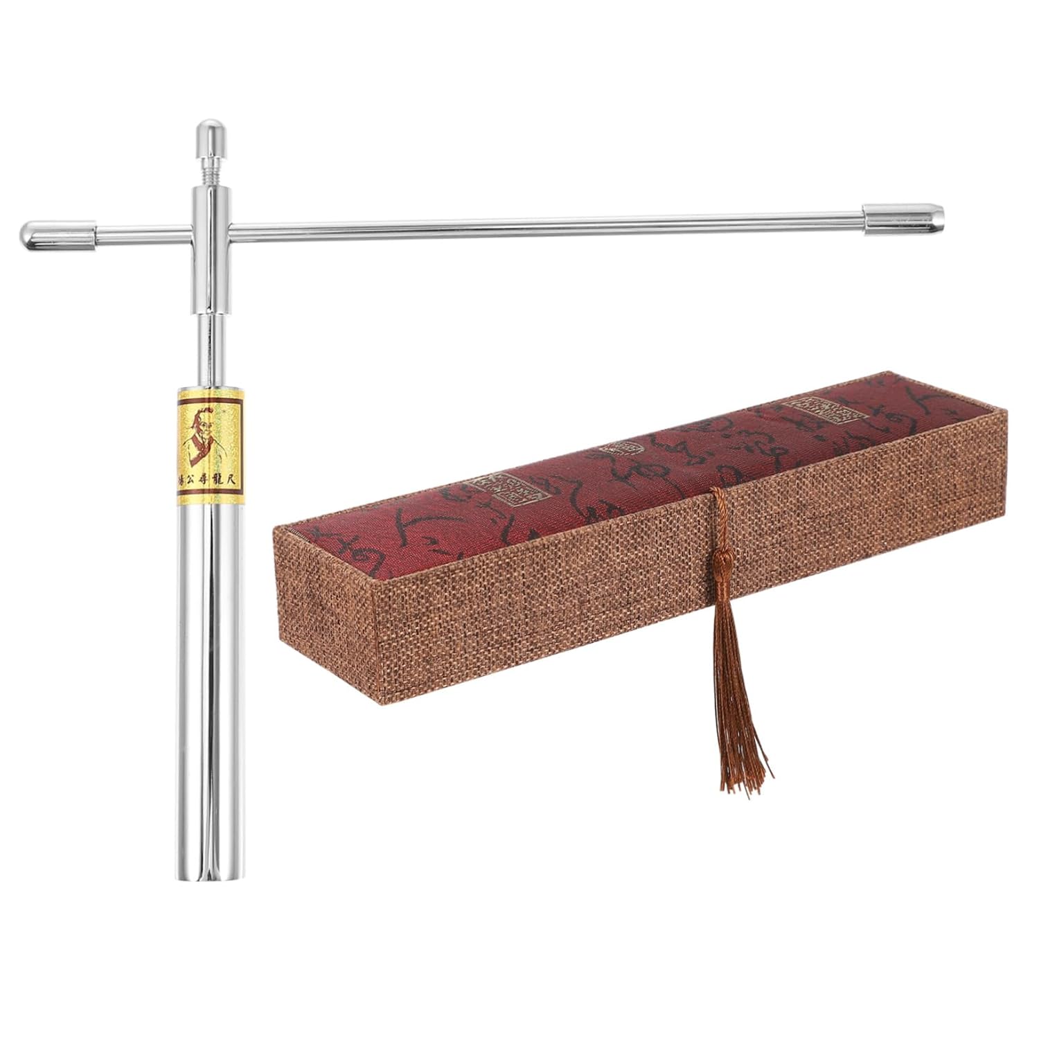Flexible and Detachable Dowsing Rod Feng Shui Detection Tool High Sensitivity Water Rod Perfect for Treasure and Metal Detection