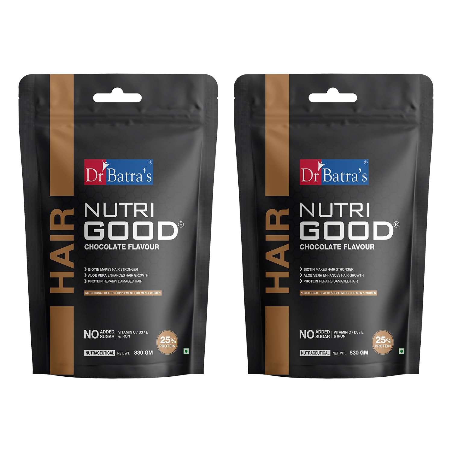 Dr Batras Nutrigood, Vanilla Enriched With Power Packed Hair Vitamins, Bacopa Monnieri & Aloe Vera, Scalp Nourishment, Luster Hair For All Hair Types (830G, Pack Of 2 For Men & Women),1 Count (B0BC8KYDG8) Amazon Price History, Amazon Price Tracker