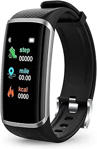 Amazon.com: GPPZM Smart Band Watch Fitness Tracker Bracelet IP67 ...