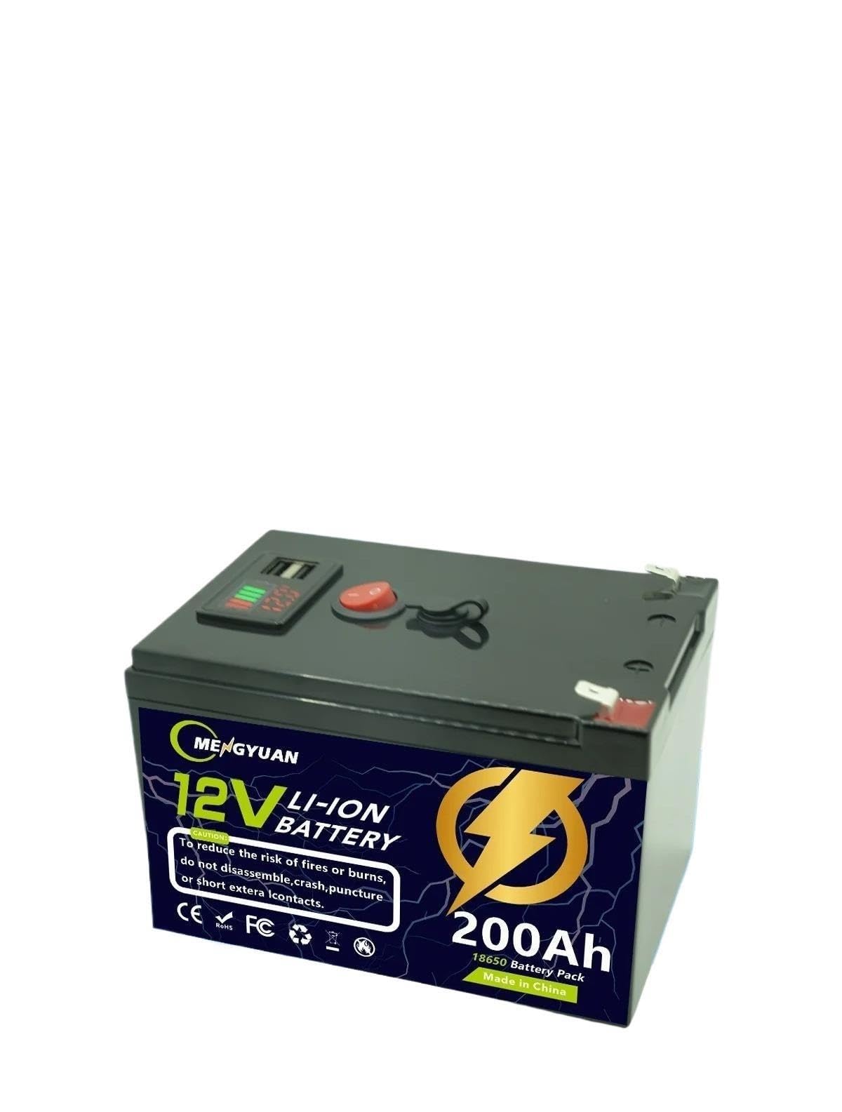 Ciclos Profundos la batería 4000+ del Ciclo del Litio LiFePO4 de 12V 200Ah