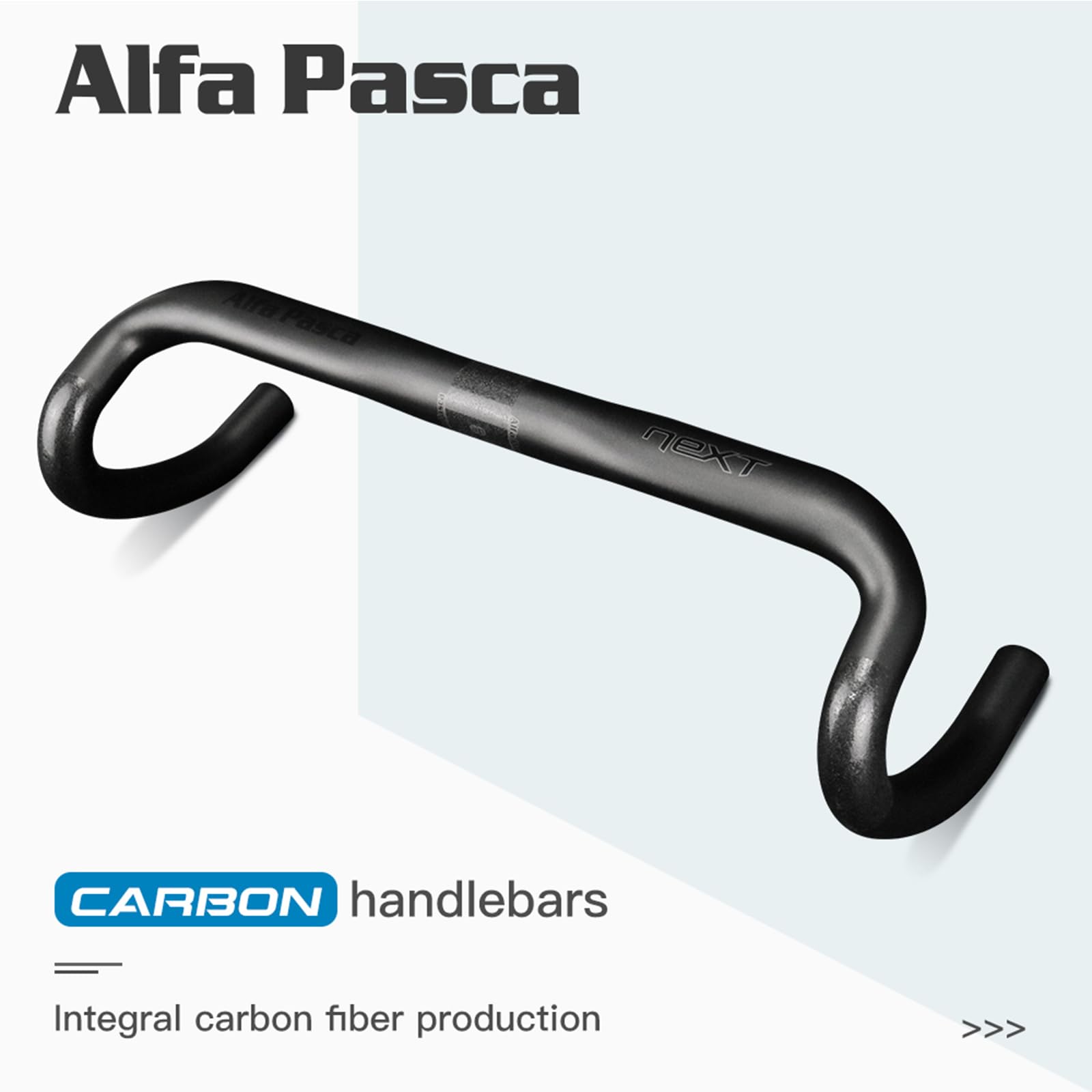 Alfa Pasca bici da strada manubrio bici strada carbonio manubrio carbonio bici corsa curva manubri UD opaca 400