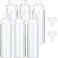 Vista 9 de Botella exprimible de 3 agujeros para salsas, botellas exprimibles de plástico para condimentos dispensadores de salsa de tomate para salsa